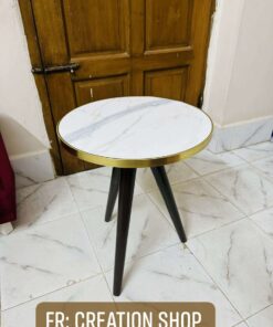 Alternative view of 'কফি টেবিল' "তেতুঁল বিচি কালার পায়া  গোল্ডেন বর্ডার  মেলামাইন