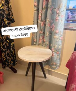 Alternative view of 'কফি টেবিল' "তেতুঁল বিচি কালার পায়া  সাদা  বর্ডার  মেলামাইন