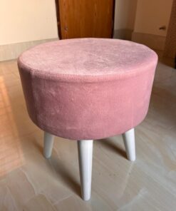 Alternative view of "গোলাপি রাউন্ড / পায়া সাদা  বসার সিটার"