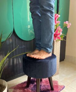 Alternative view of "নেভি ব্লু রাউন্ড /Navy blue  পায়া তেঁতুল বিচি"