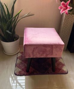 “গোলাপি স্কয়ার/ পায়া তেঁতুলবিচি কালার বসার সিটার”