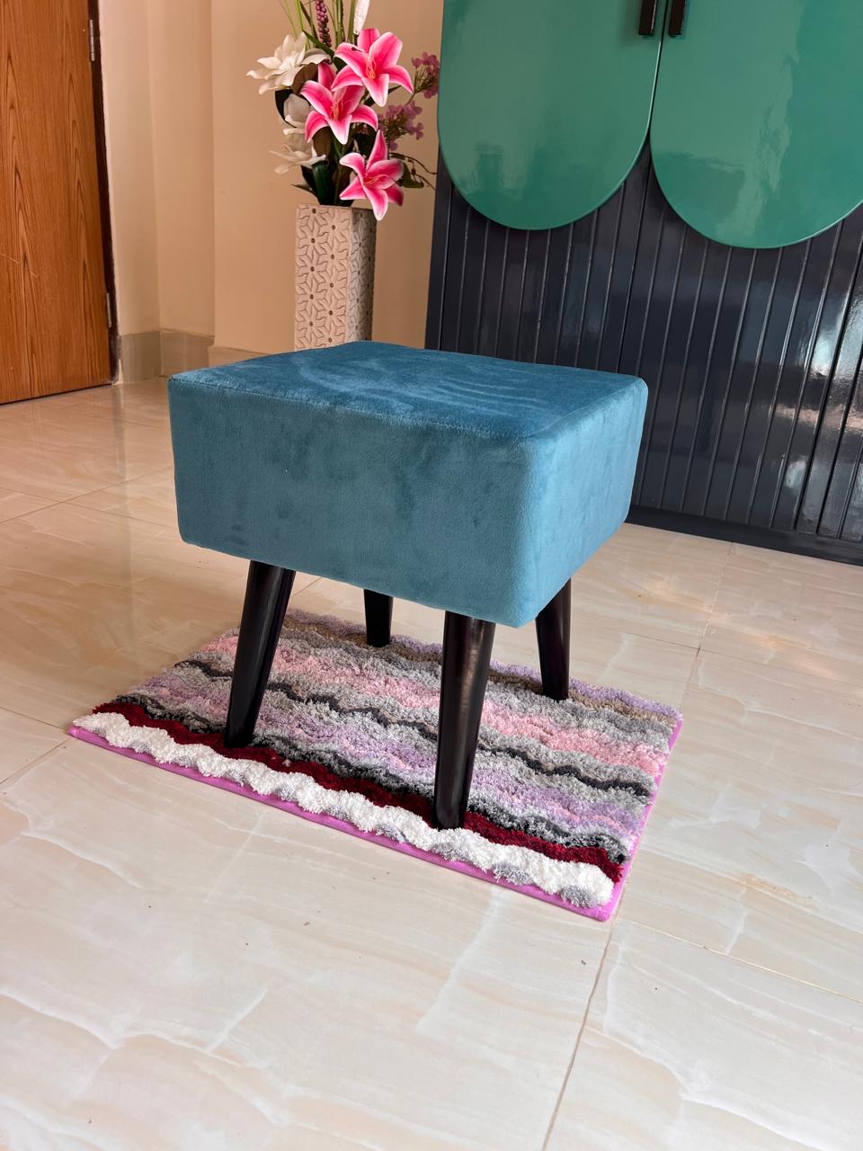 টিল ব্লু / Teal blue 💙স্কয়ার / পায়া তেতুঁল বিচি কালার/