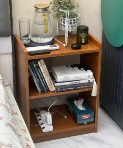 🏠 ডাবল লেয়ার সেলফ কাঠ কালার /🏠Double Layer Shelf – Wood Color** 🤎